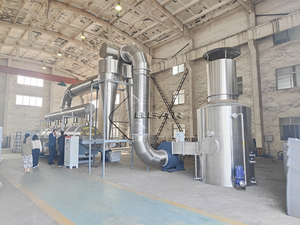 Máy sấy tầng lỏng rung công nghiệp BEAR dùng cho trang trại, năng suất cao, đa hệ thống gia nhiệt, dùng để sấy muối và vi sinh vật. - Product Image 5