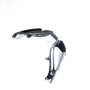 AISKA คาร์บอนไฟเบอร์แท้ 100% 3K สำหรับตกแต่งส่วนหน้ารถมอเตอร์ไซค์ ครอบไฟหน้า สำหรับ Suzuki GSX-R <span class=keywords><strong>1000</strong></span> GSXR1000 ปี 2017-2026 - Product Image 4