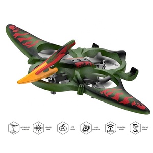 2.4GHz điều khiển từ xa EPP bọt khủng long máy bay diễn viên đóng thế xoay RC bay không người lái pterodactyl đồ chơi Quadcopter với ánh sáng - Product Image 2