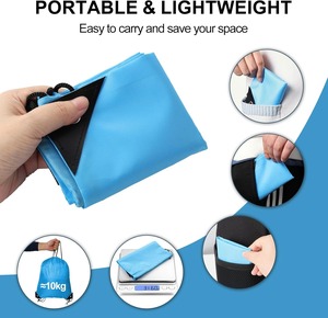 Bơi Bãi Biển Tự Làm Thể Thao Polyester Chất Liệu Dây Kéo Ba Lô Lưu Trữ Tùy Chỉnh <span class=keywords><strong>Nylon</strong></span> Vẽ Chuỗi Ba Lô Túi Xách Cho Trẻ Em - Product Image 3