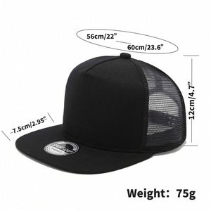 Gorra Trucker Personalizada de 5 Paneles, Estilo Y-P Ypoong, Visera Plana, Malla Trasera Estructurada, Cierre a Presión, Modelo 6006, Gorra Deportiva de Béisbol, Lona y Pana - Product Image 2