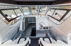 6,25 m de pesca de aluminio barco centro de la cabaña con caminando Color azul - Product Image 3