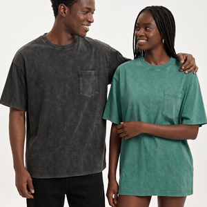 Camiseta <span class=keywords><strong>Oversize</strong></span> Talla 5XL de EE. UU., Camiseta Lavada 100% Algodón, Camisetas de <span class=keywords><strong>Mujer</strong></span> al por Mayor Personalizadas - Product Image 3