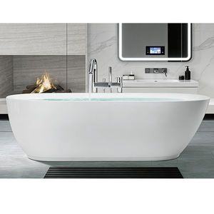 <span class=keywords><strong>Baignoire</strong></span> avec porte et siège, dotée de dispositifs de sécurité, pour personnes âgées et bébés, solution de bain accessible - Product Image 2