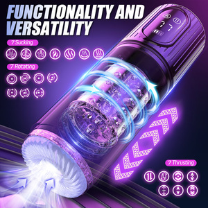Copa Erótica Automática para Hombre con Succión, Telescópica, Giratoria, Interactiva por APP, Impermeable, Entrenador Sexual de Pene para Adultos - Product Image 3