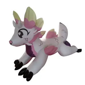 HOT sale quality PVC beile inflatable bubble fox for advertising