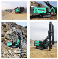 Foreuse de trous de forage de surface HFGA47S DTH 35m avec moteur diesel mobile 328kW, composants de boîte de vitesses, roulements