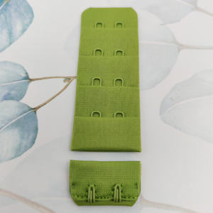 Extensor de Tirantes de Lencería de Aleación de Nailon al por Mayor de Fábrica, 4 Filas, 2 Ganchos, Cierre de Cinta para Sujetador, Ajustador de Tirantes, Cinta para Ropa Interior - Product Image 3