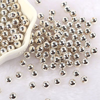 Perles en plastique ABS colorées de 500g/sac, de bonne qualité, à trou droit, pour la fabrication de sacs (vente en gros)