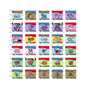 YZ Wholesale Nouveaux Jouets Amusants Art Eif Baby Pokemoned Mini Cartes Raster 151 Cartes Pokemoned Boîte Mystère Articles de Fête Cartes à Collectionner - Product Image 3