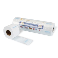 Bandes de barbier jetables en papier pour coiffeur avec col blanc, rouleau de papier pour salon de coiffure