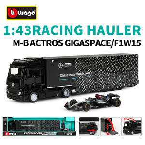 <span class=keywords><strong>Burago</strong></span> 1:43 Modèle de camion porte-conteneurs en alliage semi-remorque <span class=keywords><strong>F1</strong></span> Racing Iveco S-Way570/ SF-24 MCL38 Jouet pour adulte et garçon Nouveauté 2026 - Product Image 6