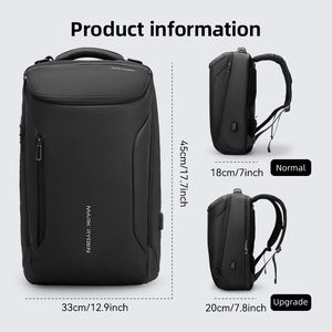 <span class=keywords><strong>Mochila</strong></span> HW-<span class=keywords><strong>Mark</strong></span> <span class=keywords><strong>Ryden</strong></span> para Hombre, <span class=keywords><strong>Mochila</strong></span> de Viaje para Portátil, Antirrobo, Personalizable, MR9031Y_SJ - Product Image 3