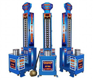King of the Hammer, Macchina da Gioco Arcade a Moneta, Gioco di Riscatto con Martello per Test di Forza, per Intrattenimento Indoor e Sale Giochi - Product Image 3