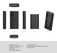 CASUN Nouvelle Arrivée 20000mAh Chargeur Portable Super Rapide Charge Haute Capacité Power Bank avec LED Affichage Numérique