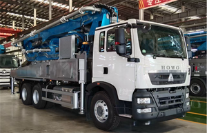 Camión Hormigonera HOWO de 4 Ejes, Nuevo, con Motor Diésel, Altura de Bombeo de 38m, Máx. 30m Distancia Horizontal Utilizado para la Construcción - Product Image 2