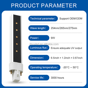 Chất lượng cao 2024 Sản phẩm mới 9 wát UV <span class=keywords><strong>LED</strong></span> <span class=keywords><strong>MODULE</strong></span> cho máy lọc không khí 254nm UVC đèn OEM/ODM chương trình đặc biệt IP20 đánh giá chăm sóc sức khỏe sử dụng - Product Image 5