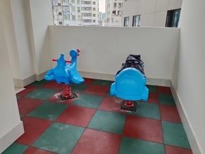 Nhà Máy huha sân chơi gạch cao su ngoài trời trong nhà <span class=keywords><strong>SBR</strong></span> hạt EPDM phòng tập thể dục sàn gạch - Product Image 5