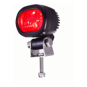 12V 80V <b>Red</b> Safety Zone Line Light Combined With Blue Spotlight Lights Safety - Product Image 4