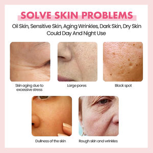 5 ב 1 טיפוח העור מוצרי עור מולטי רטינול ויטמין c הלבנה אנטי אייג 'ינג להפחית קמטים עור הפנים הסרום תווית פרטית - Product Image 2