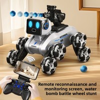 Robot chien télécommandé intelligent à gestes, chat mécanique, jouet électrique en plastique pour garçons de 14 ans, produit transfrontalier très vendu