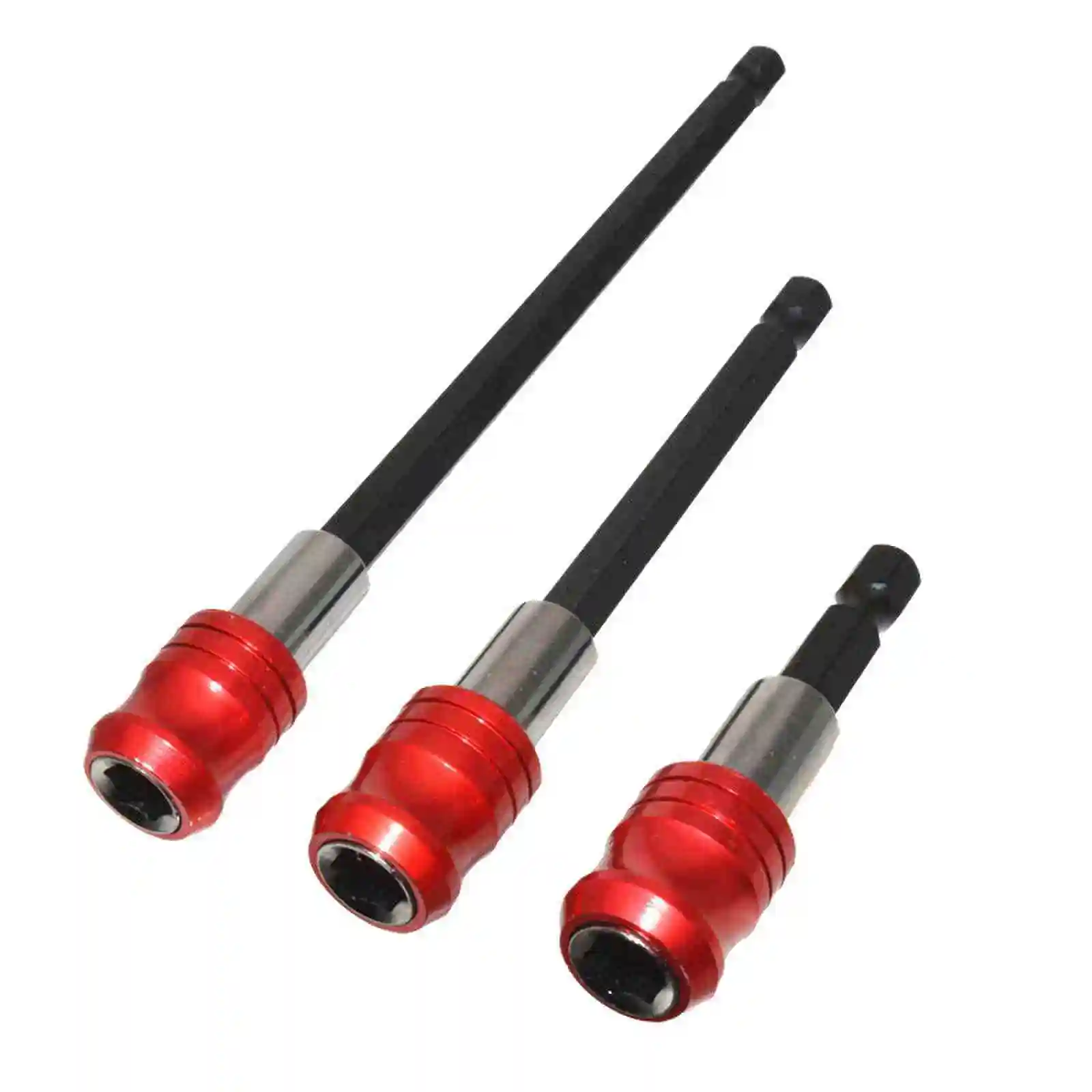 3 In 1 Set 1/4 Inch Hex shank Adjustable Magnetic Quick Release Screwdriver Extension Adapter Bit Holder at cheap price