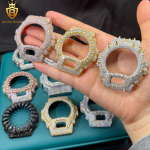 <span class=keywords><strong>Orologio</strong></span> di Lusso HipHop <span class=keywords><strong>DW</strong></span>/GM6900/GA2100 con Lunetta in Argento 925 e Moissanite VVS, Cassa Iced Out per Uomo e <span class=keywords><strong>Donna</strong></span>, Certificato GRA - Product Image 1