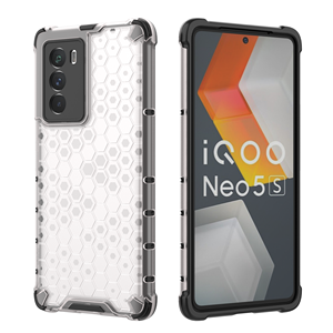 เคสกันกระแทกแบบไฮบริดซิลิโคนแข็งสำหรับโทรศัพท์ <span class=keywords><strong>VIVO</strong></span> <span class=keywords><strong>IQOO</strong></span> NEO <span class=keywords><strong>5S</strong></span> - Product Image 4