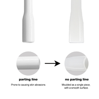 Applicateur vaginal jetable en LDPE pour l'hygiène quotidienne féminine, 3g/3,5g/pièce, applicateur en forme de tube