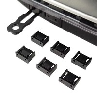 Bloqueador de Polvo para Puerto USB Tipo A Reutilizable con Llave, Protección de Datos