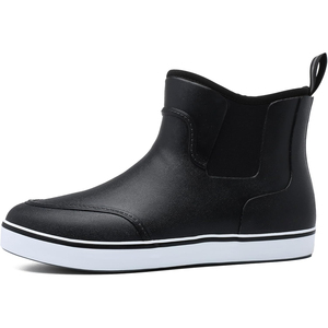 Bottes <span class=keywords><strong>de</strong></span> pont pour hommes, imperméables, chaussures <span class=keywords><strong>de</strong></span> pluie à la cheville, antidérapantes, en caoutchouc, bottes <span class=keywords><strong>de</strong></span> <span class=keywords><strong>pêche</strong></span> avec néoprène pour la navigation et le travail - Product Image 1