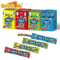 10g Wowz Gummy Rope Candy Knapperige Gummies Zachte Kauwgom Fruitige Snoepjes Snoepgoed OEM ODM Groothandel Fabriek Leverancier