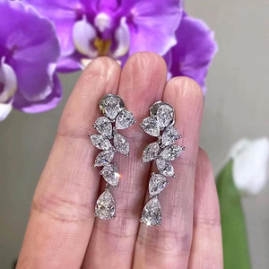 Eleganti Orecchini Lunghi a Goccia con Motivi Floreali per Donne, Forma di Spiga, Accessori per Orecchie da Indossare Quotidianamente - Product Image 5