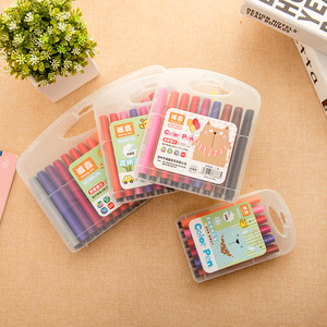 Ensemble de stylos marqueurs à eau triangulaires personnalisés, lavables, non toxiques, pour l'art des étudiants, 12, 24, 36, 48 couleurs - Product Image 3