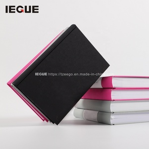 Personnalisé dur lié uni rose <span class=keywords><strong>gris</strong></span> a5 auto-soin 5 ans tissu objectif vierge personnalisé lin couverture rigide Journal - Product Image 2