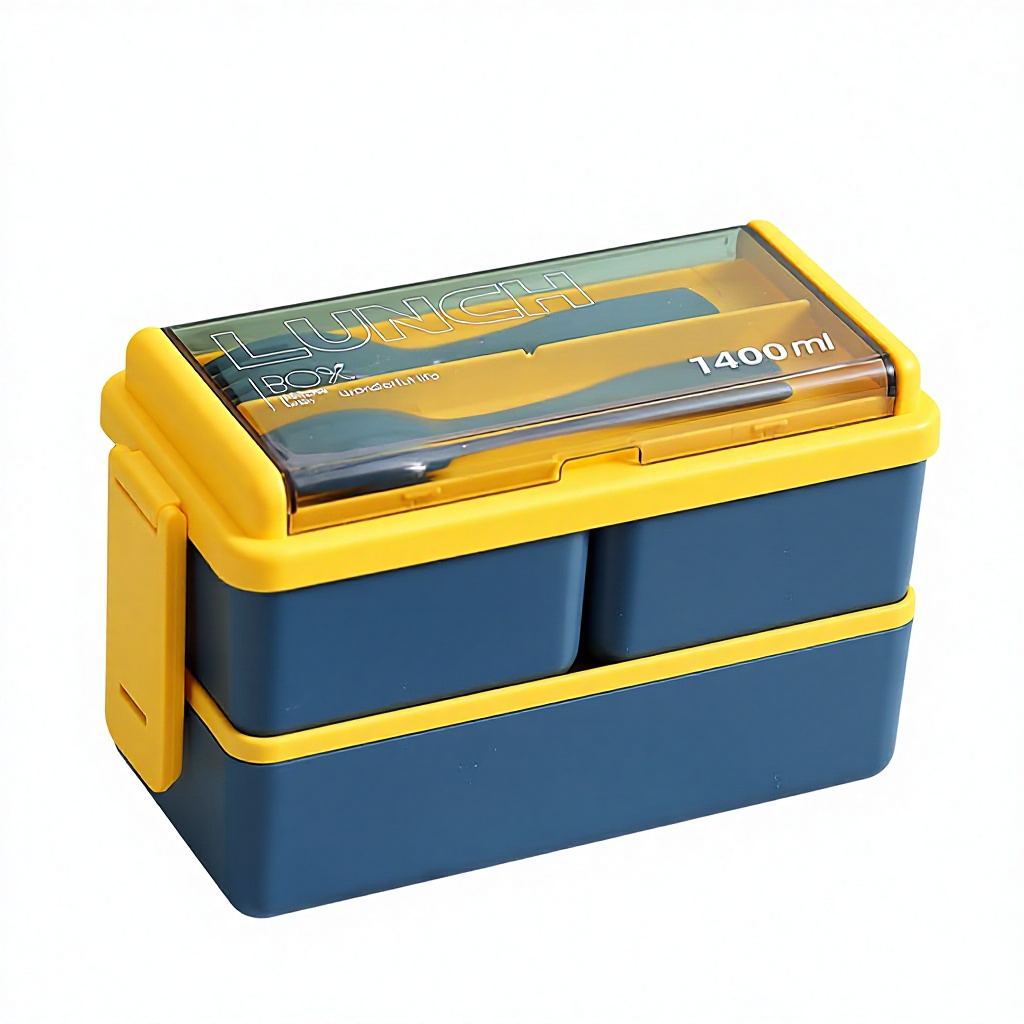 Double-layer compartment-blue