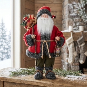Meilleure Vente Papa Noël Noël Maison Premium Grands Ornements de Noël Accessoires Logo Personnalisé - Product Image 3