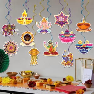 Accesorios <span class=keywords><strong>de</strong></span> decoración <span class=keywords><strong>de</strong></span> festival <span class=keywords><strong>de</strong></span> farol moderno, colgantes <span class=keywords><strong>de</strong></span> <span class=keywords><strong>papel</strong></span> en espiral coloridos para Arreglo <span class=keywords><strong>de</strong></span> escena, decoraciones colgantes para fiesta - Product Image 2