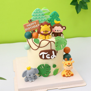 <span class=keywords><strong>Decoración</strong></span> para Pastel <span class=keywords><strong>de</strong></span> Cumpleaños con Diseño <span class=keywords><strong>de</strong></span> Dinosaurio 3D, Reutilizable, Ecológica, <span class=keywords><strong>de</strong></span> Plástico, para Niños, Marca DAMAI - Product Image 4