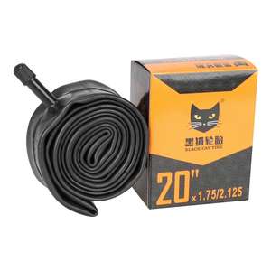 Chambre à air de vélo 20 pouces, largeur 1.75/1.95/2.125, valve Schrader, en caoutchouc, pièces de roue pour VTT - Product Image 6