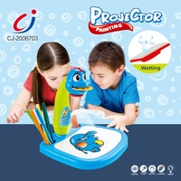 Table de Dessin à Projection LED pour Enfants, Table d'Apprentissage à Projection LED, Table de Dessin à Projection Artistique pour Enfants