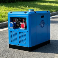 Générateur diesel à onduleur super silencieux 5/6/7KW, type portable, 220V ATS AVR pour yacht, maison, alimentation de secours