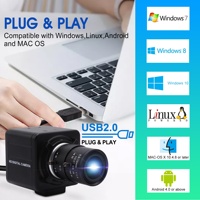 ELP 4K kamera 2.8-12mm Lens USB kamera ile MAC için 3840x2160 HD Webcam 4K/Windows/Linux/ahududu Pi Web kamera