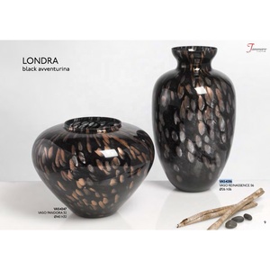 Tammaro Home Glass <b>Vase</b> Excellent for Decorating Any Home High Quality Italian Handcrafted Product - Product Image 2