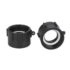 IBC 60mm mâle à femelle ensemble de connecteurs de réservoir d'<span class=keywords><strong>eau</strong></span> en plastique coupleur d'irrigation de jardin en polypropylène pour la Construction de barils <span class=keywords><strong>1000L</strong></span> - Product Image 4