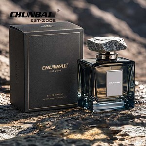Bouteille de Parfum <span class=keywords><strong>en</strong></span> <span class=keywords><strong>Verre</strong></span> de Luxe Unique, <span class=keywords><strong>Vide</strong></span>, Haute Qualité, avec Design Personnalisé, Logo, 30ml, 50ml, 100ml, et son Coffret d'Emballage pour Huile Parfumée - Product Image 1