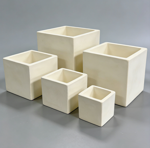 Crisoles de Cerámica de Alúmina de Alta Pureza y Estabilidad a Altas Temperaturas, Forma Cuadrada, para Laboratorio Dental - Product Image 1