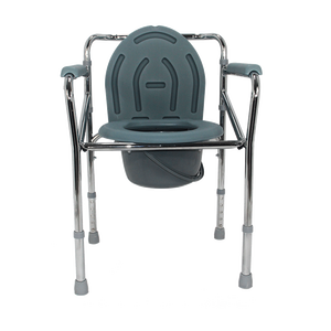 <span class=keywords><strong>Chaise</strong></span> de toilette portable, pliante, en acier, sous forme de <span class=keywords><strong>douche</strong></span> médicale, idéale pour les handicapés - Product Image 3