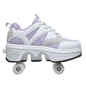 <span class=keywords><strong>Chaussures</strong></span> <span class=keywords><strong>à</strong></span> <span class=keywords><strong>Roulettes</strong></span> en Gros Adulte et Enfant <span class=keywords><strong>Chaussures</strong></span> de Patinage <span class=keywords><strong>à</strong></span> Roues Alignées avec 4 Roues - Product Image 3