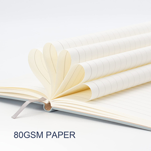 Impresión de Libros Personalizados A5, Organizador/Agenda de Tapa Dura de Cuero con 100 Hojas de Páginas Rayadas para Escribir - Product Image 4
